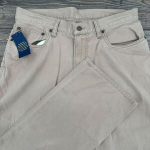Polo by Ralph Lauren Men's Straight Jeans in Tan